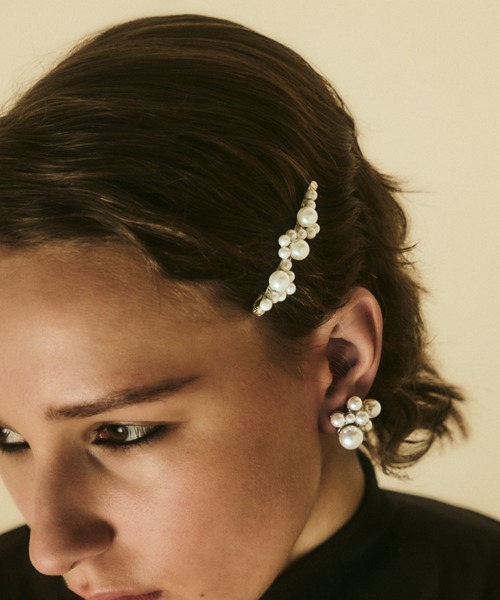 ピアス　No.4747 IRIS47（イリスフォーセブン） ヘアピン 「IRIS 47」eureka pearl pin