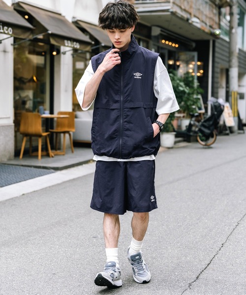 umbro ベスト ジレ UMBRO アンブロ 別注コラボ ルーズシルエット
