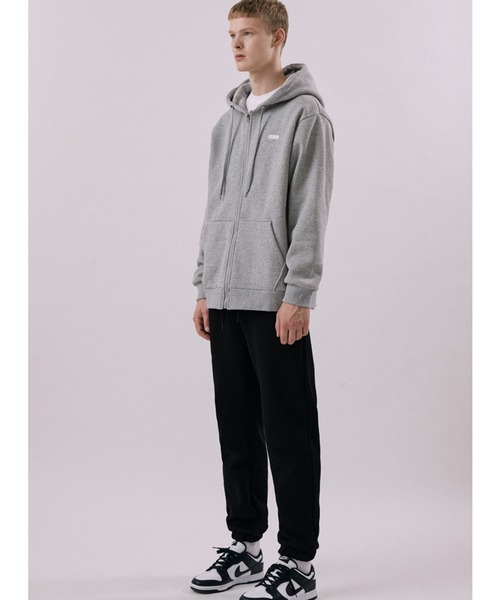 fcmm グレー ジップアップパーカー fcmm グレー ジップアップパーカー