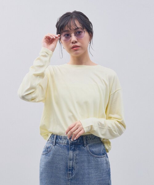 サングラス SUNCUTGlasses/UV100%CUT ボストン型 サングラス｜カラーレンズ｜メタルフレーム｜UVカット｜ Zoff レディース | UNITED ARROWS | 21