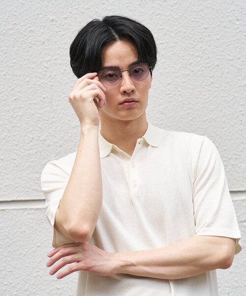 Zoff x UNITED ARROWS DERSS UP サングラスUVカット UNITED ARROWS サングラス SUNCUTGlasses/UV100%CUT ボストン型