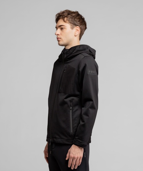 美品 06 TATRAS サイドロゴ ジップパーカー ブラック 黒 3XL 美品 06 TATRAS サイドロゴ ジップパーカー ブラック 黒 3XL