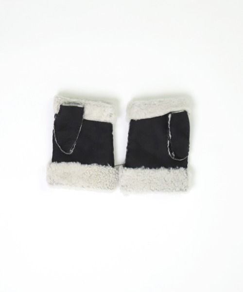 Glencroft 手袋 MOUTON FINGERLESS MITTS / ムートンフィンガーレス