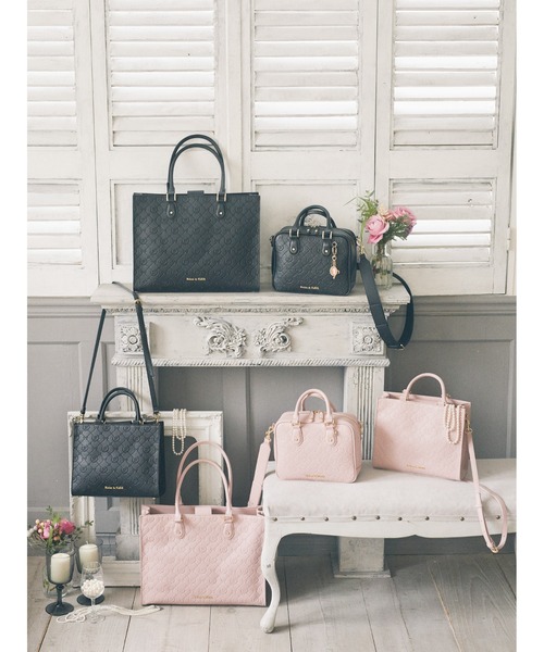 Maison de FLEUR 「Maison FLEUR」 2WAYバッグ FREE ピンク