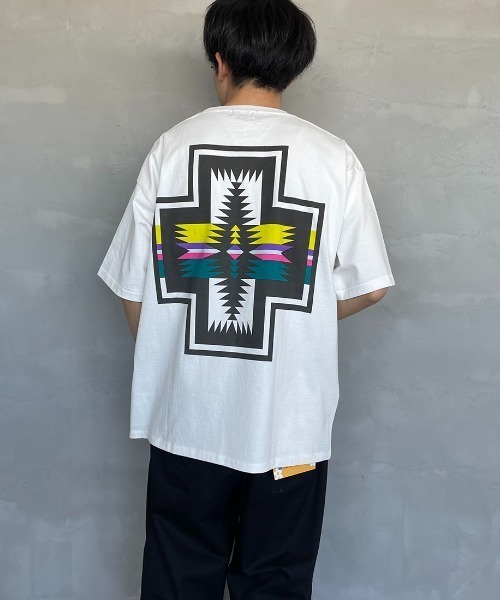 「PENDLETON」 半袖Tシャツ X-LARGE グリーン レディース