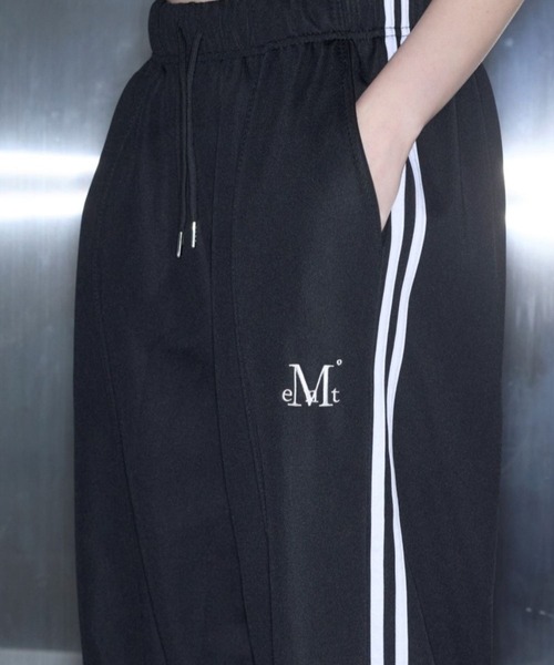 MUCENT（ムセント） パンツ 「UNISEX」MUCENT／サイドラインパンツ