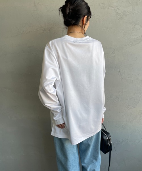 tシャツ 「WEB先行予約」「TATRAS/タトラス」 SICADO ワンポイントロゴ ロングスリーブTシャツ レディース メンズ TATRAS tシャツ 「WEB先行予約」「TATRAS/タトラス」 SICADO