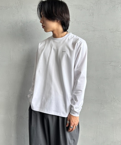 tシャツ 「WEB先行予約」「TATRAS/タトラス」 SICADO ワンポイントロゴ ロングスリーブTシャツ レディース メンズ TATRAS tシャツ 「WEB先行予約」「TATRAS/タトラス」 SICADO