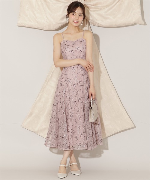 WILLSELECTION（ウィルセレクション） ドレス チュールエンブロイ