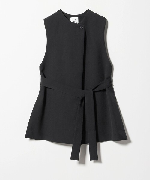 MARW UNITED ARROWS ウエストベルトジレ　ブラック MARW UNITED ARROWS ベスト ジレ 「MARW ARROWS」ウエスト