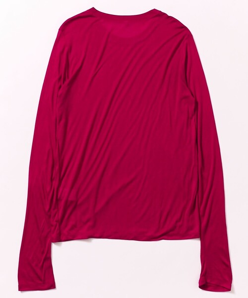 「BASERANGE」 長袖カットソー SMALL レッド レディース