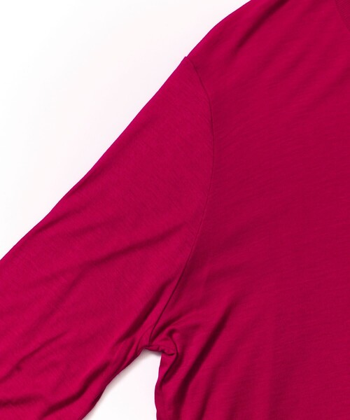 「BASERANGE」 長袖カットソー SMALL レッド レディース