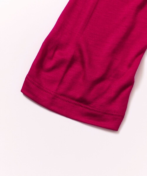 「BASERANGE」 長袖カットソー SMALL レッド レディース