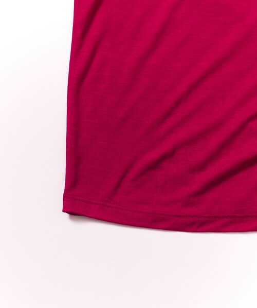「BASERANGE」 長袖カットソー SMALL レッド レディース