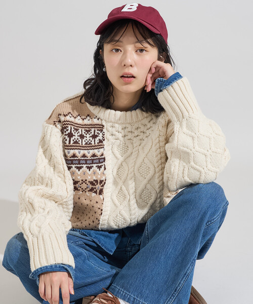 FREAK'S STORE（フリークスストア） ニット セーター ケーブル