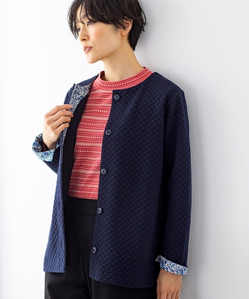 DECOY SINCE 1981 tシャツ ジャガードボーダーハイネックプルオーバー