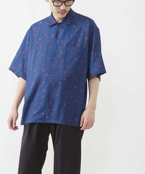 「CONVERSE TOKYO」 半袖シャツ FREE ブルー レディース_画像5