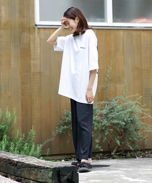 「RVCA」 半袖Tシャツ SMALL ブラック メンズ_画像3