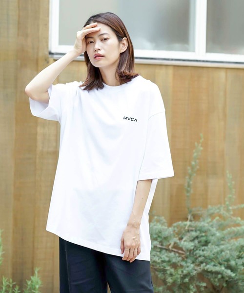 「RVCA」 半袖Tシャツ SMALL ブラック メンズ_画像5
