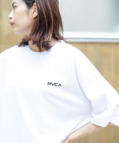 「RVCA」 半袖Tシャツ SMALL ブラック メンズ_画像7