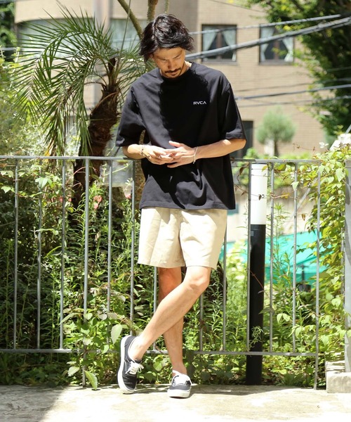 「RVCA」 半袖Tシャツ SMALL ブラック メンズ_画像8