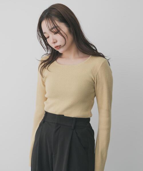 2wayニットセーター X-girl（エックスガール）の「ZEBRA 2WAY KNIT CARDIGAN（ニット