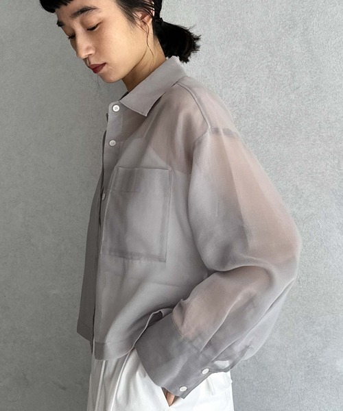 「DOUX ARCHIVES」 長袖ブラウス FREE ブラック レディース_画像4