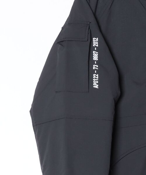 ダウンジャケット ダウン AAPE HOODIE DOWN JACKET メンズの画像