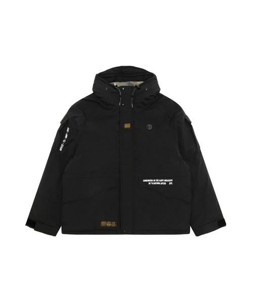AAPE BY A BATHING APE ダウンジャケット ダウン HOODIE DOWN JACKET