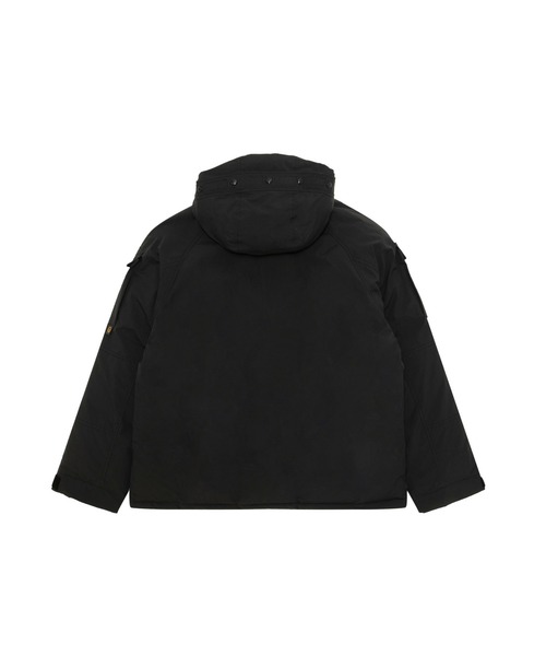 ダウンジャケット ダウン AAPE HOODIE DOWN JACKET メンズの画像