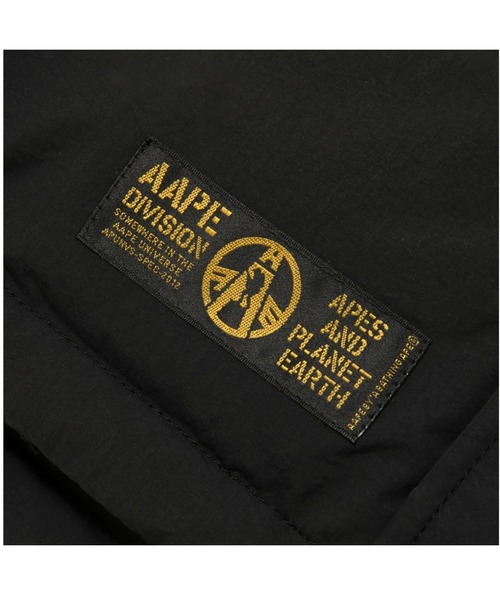 ダウンジャケット ダウン AAPE HOODIE DOWN JACKET メンズの画像