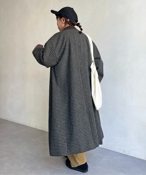 「CPCM」 ステンカラーコート FREE アイボリー レディース_画像9