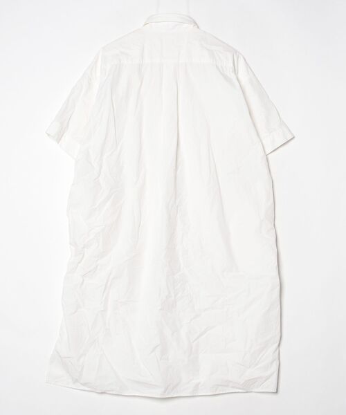 ダントンシャツワンピース36 Danton（ダントン） シャツワンピース 36 ホワイト レディース
