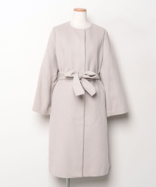 UNITED ARROWS　ノーカラーコート UNITED ARROWS（ユナイテッドアローズ） ノーカラーコート 38 グレー
