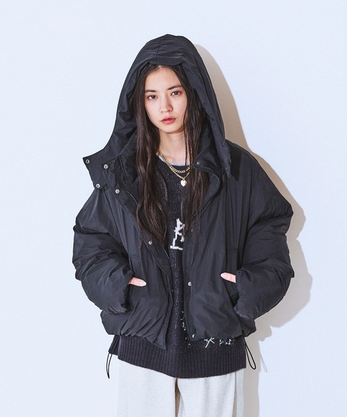 JEANASIS（ジーナシス） ブルゾン アウター エアーショートフード