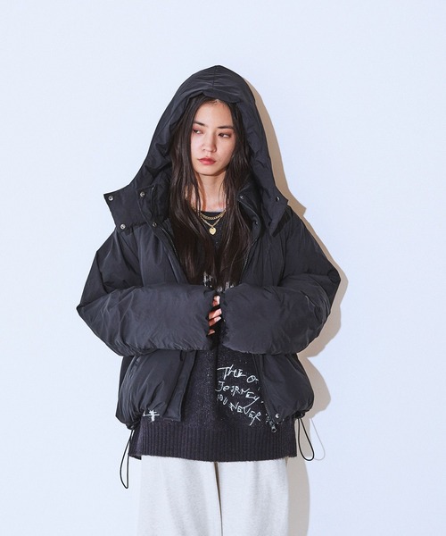 JEANASIS（ジーナシス） ブルゾン アウター エアーショートフード