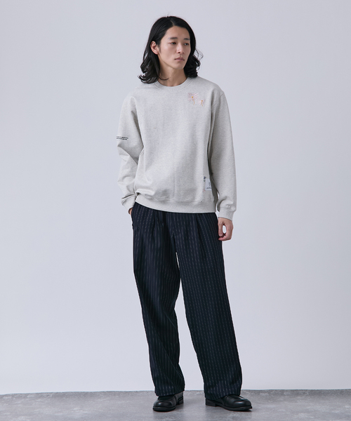B.C STOCK（ベーセーストック） トレーナー スウェット 「PLANET OF 