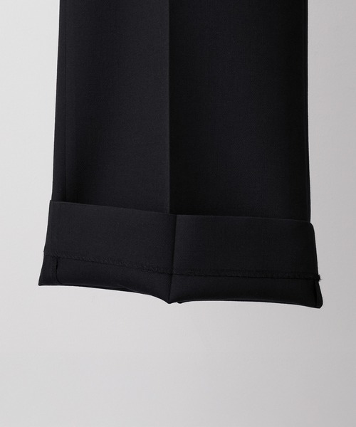 CLEL（クレイル） スラックス 「CLEL core.」Super 100s Bishu Wool