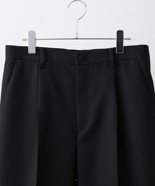 CLEL（クレイル） スラックス 「CLEL core.」Super 100s Bishu Wool