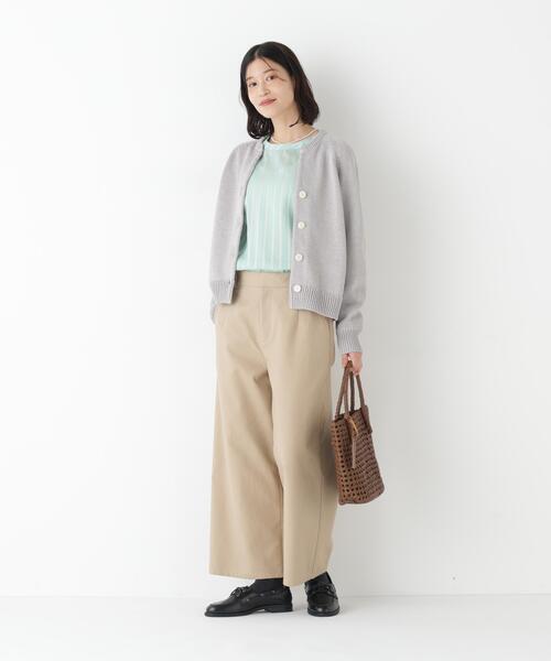 human woman（ヒューマンウーマン） カーディガン 「ウォッシャブル