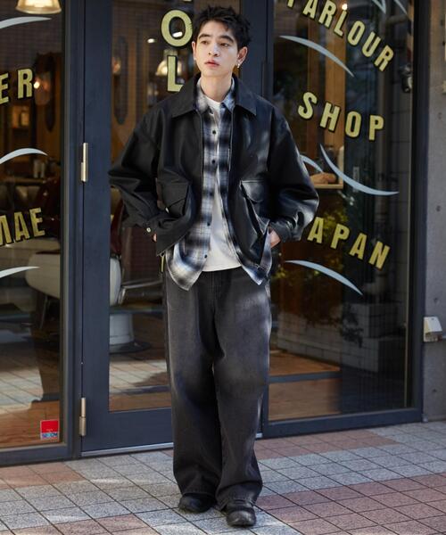 「WEGO」 ブルゾン SMALL ブラック メンズ_画像6