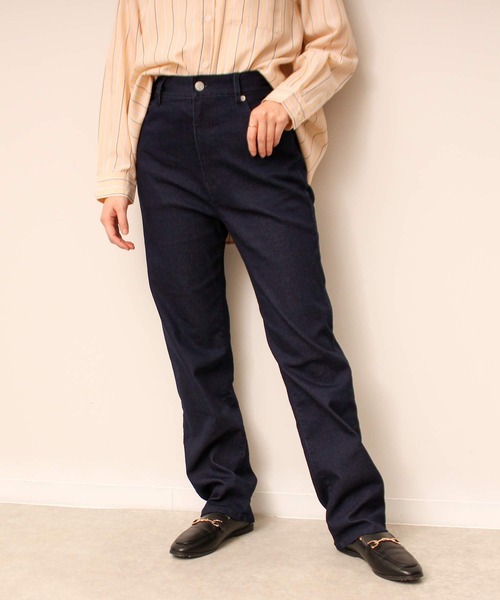 「MB mint breeze」 パンツ LL ブルー レディース_画像3