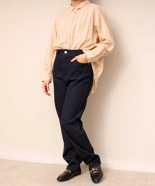 「MB mint breeze」 パンツ LL ブルー レディース_画像5