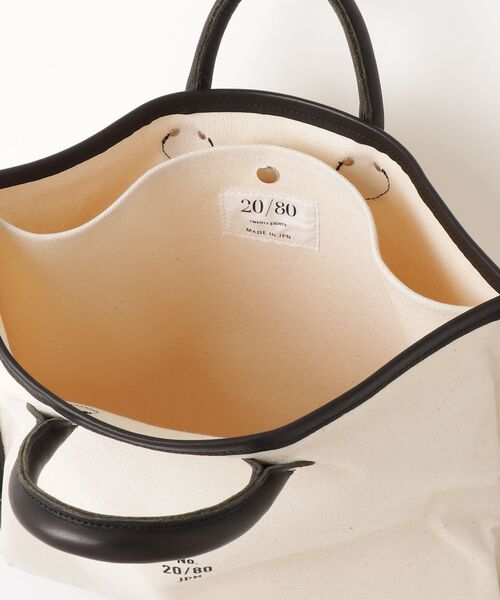 「20/80」 ハンドバッグ FREE ホワイト レディース_画像4