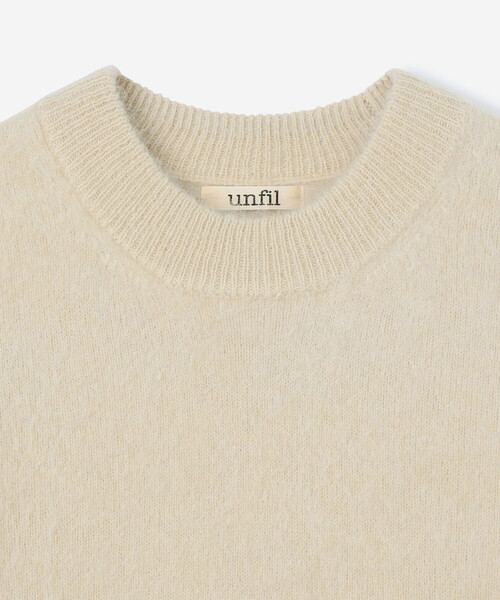 「UNFIL」 長袖ニット 1 ピンク レディース_画像4