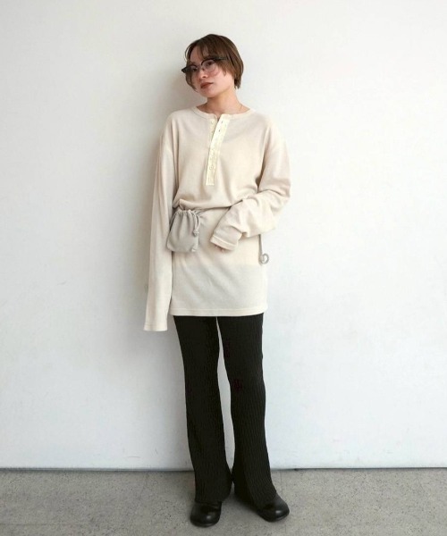 anuke（アンヌーク） tシャツ Thermal 2way Tops レディース