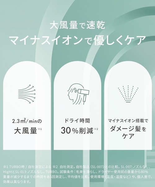 SALONIA（サロニア） スピーディー イオン ドライヤー 2026年 春夏限定