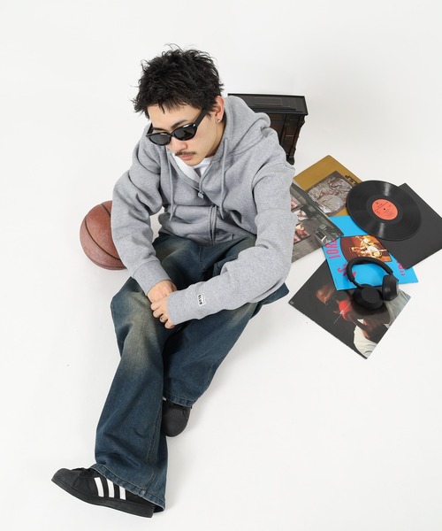 PRO CLUB（プロクラブ） パーカー 裏起毛 PRO CLUB BASIC FLEECE ZIP