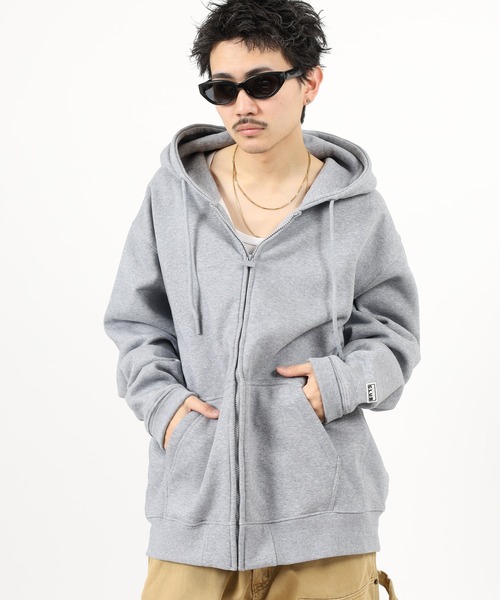 SCOT CLUB パーカー グレー A-2262 PRO CLUB（プロクラブ） パーカー 裏起毛 PRO CLUB BASIC FLEECE ZIP