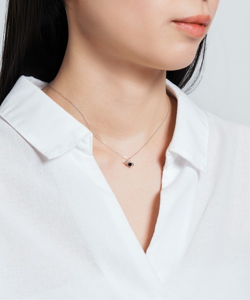 Jewel closet by L&Co. ネックレス K10 ホワイトゴールド シャチ
